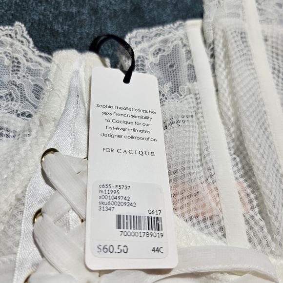 🛒💰Sophia Theallet Bridal mesh with boning bra - Picture 3 of 4